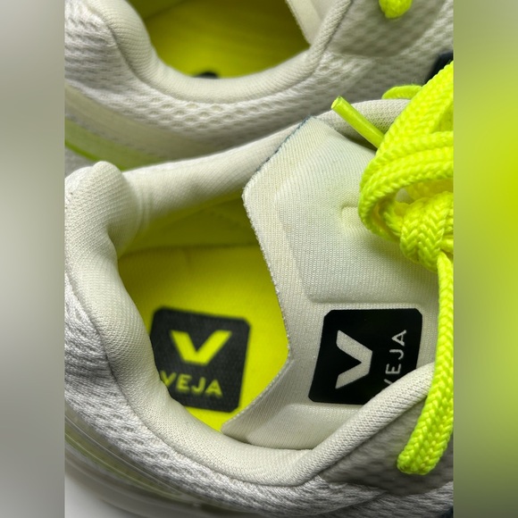 NWOB VEJA WOMEN’S CONDOR 2 ALVEOMESH WHITE NAUTICO MULTICO Size 8 - Picture 7 of 9